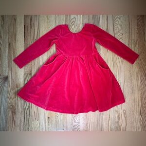 Hanna Andersson Vibrant Red Dress